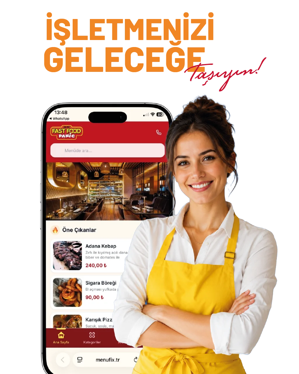 Restoranınız için akıllı QR menü